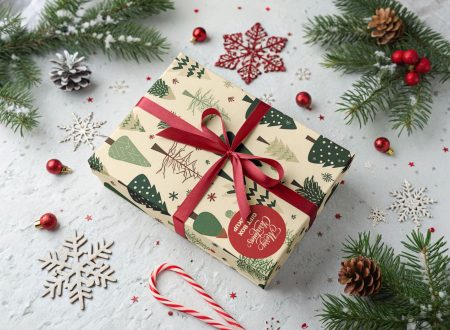 Christmas-gift-box-mockup