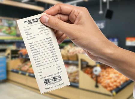 receipt mockup